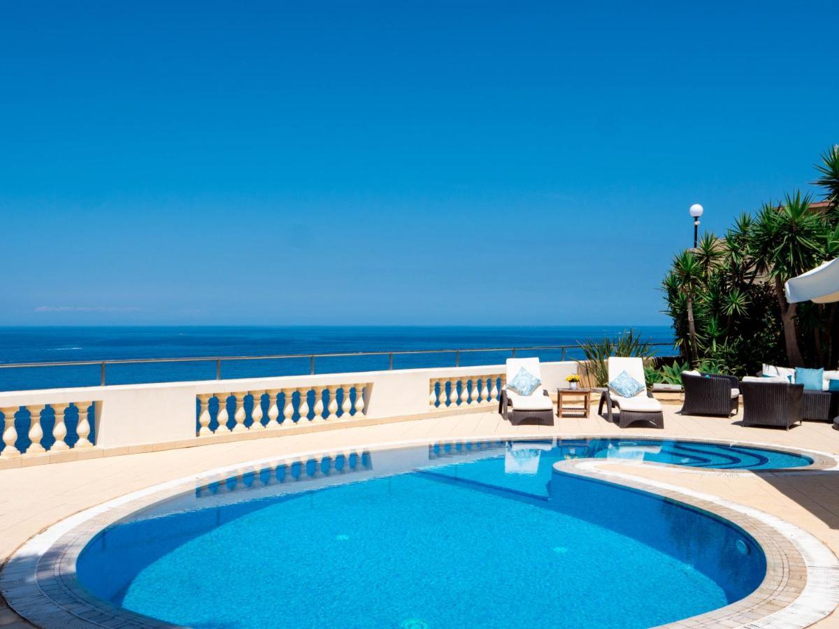 Villa Palma - Sunset Sea Views With Pool, Jacuzzi, Sauna And Games Room Mellieħa Exterior foto